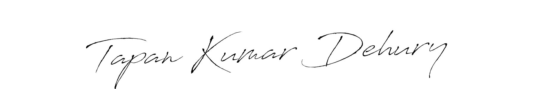 How to make Tapan Kumar Dehury signature? Antro_Vectra is a professional autograph style. Create handwritten signature for Tapan Kumar Dehury name. Tapan Kumar Dehury signature style 6 images and pictures png