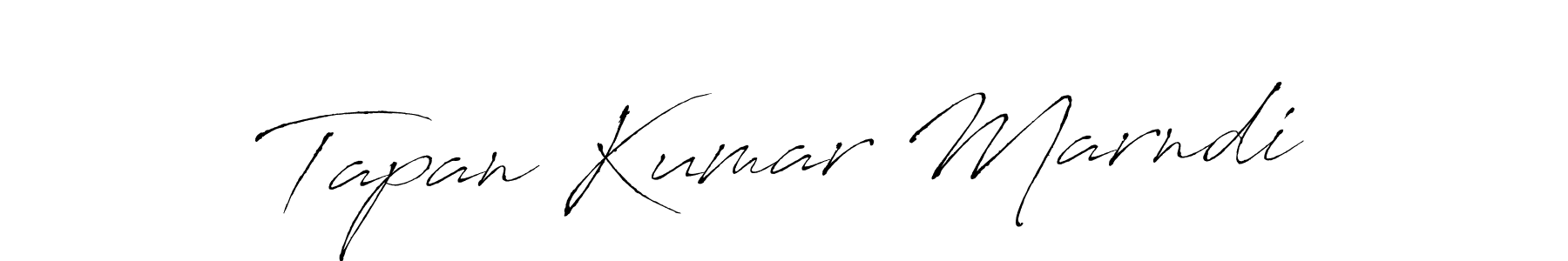 Also we have Tapan Kumar Marndi name is the best signature style. Create professional handwritten signature collection using Antro_Vectra autograph style. Tapan Kumar Marndi signature style 6 images and pictures png