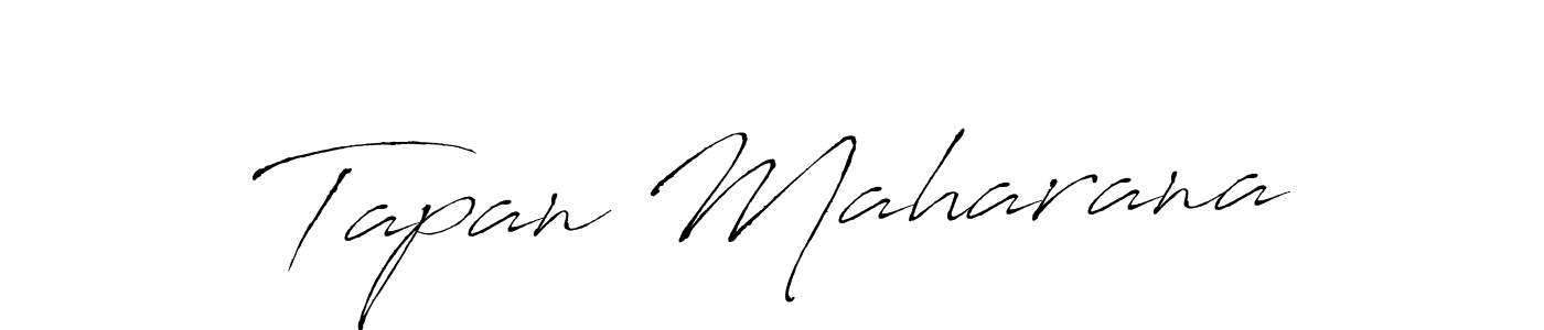 Design your own signature with our free online signature maker. With this signature software, you can create a handwritten (Antro_Vectra) signature for name Tapan Maharana. Tapan Maharana signature style 6 images and pictures png
