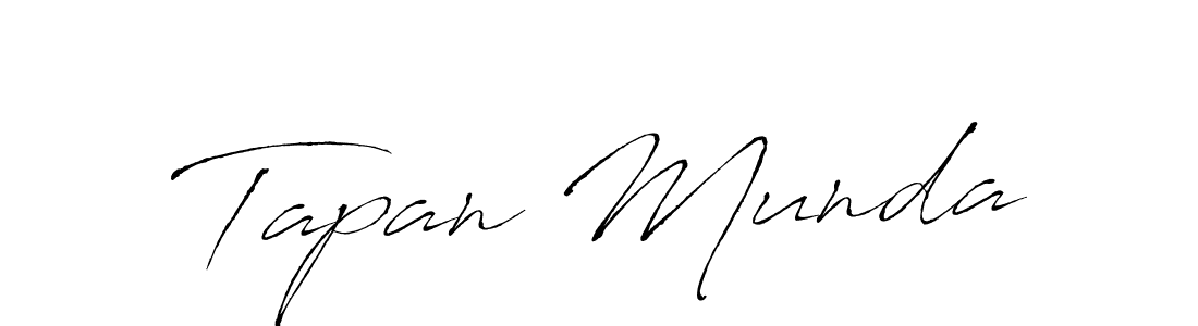 Make a short Tapan Munda signature style. Manage your documents anywhere anytime using Antro_Vectra. Create and add eSignatures, submit forms, share and send files easily. Tapan Munda signature style 6 images and pictures png