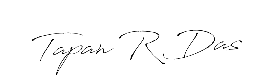 Design your own signature with our free online signature maker. With this signature software, you can create a handwritten (Antro_Vectra) signature for name Tapan R Das. Tapan R Das signature style 6 images and pictures png