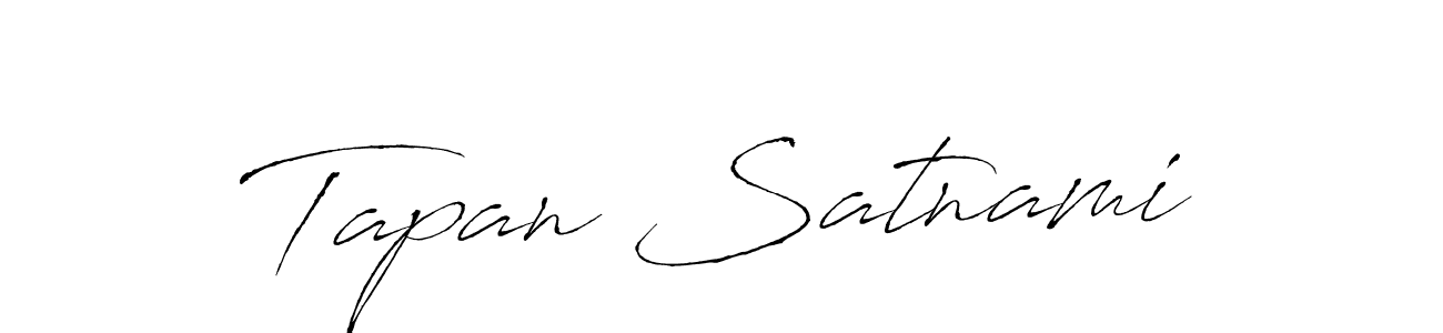 if you are searching for the best signature style for your name Tapan Satnami. so please give up your signature search. here we have designed multiple signature styles  using Antro_Vectra. Tapan Satnami signature style 6 images and pictures png