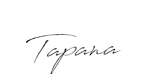 How to make Tapana signature? Antro_Vectra is a professional autograph style. Create handwritten signature for Tapana name. Tapana signature style 6 images and pictures png