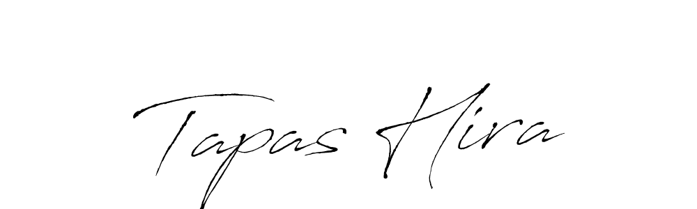 You should practise on your own different ways (Antro_Vectra) to write your name (Tapas Hira) in signature. don't let someone else do it for you. Tapas Hira signature style 6 images and pictures png