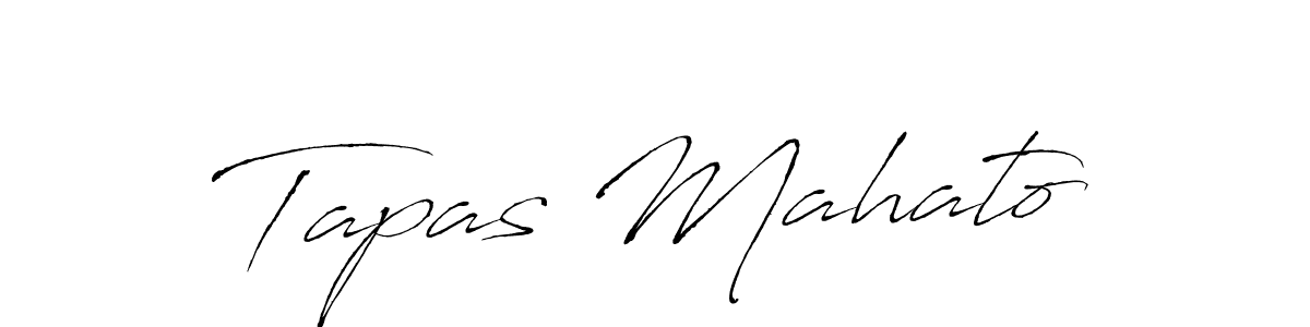 Similarly Antro_Vectra is the best handwritten signature design. Signature creator online .You can use it as an online autograph creator for name Tapas Mahato. Tapas Mahato signature style 6 images and pictures png