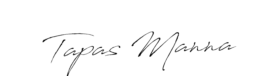 Make a beautiful signature design for name Tapas Manna. With this signature (Antro_Vectra) style, you can create a handwritten signature for free. Tapas Manna signature style 6 images and pictures png