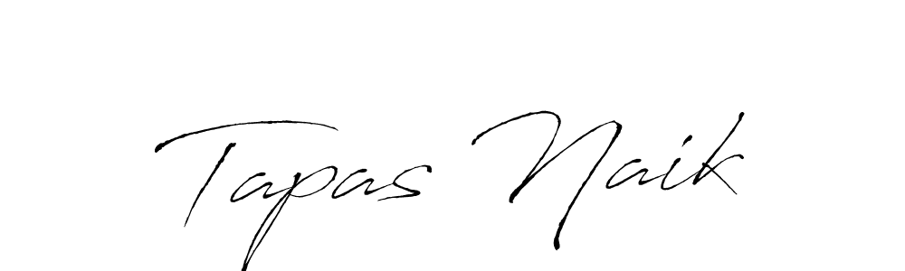 Create a beautiful signature design for name Tapas Naik. With this signature (Antro_Vectra) fonts, you can make a handwritten signature for free. Tapas Naik signature style 6 images and pictures png