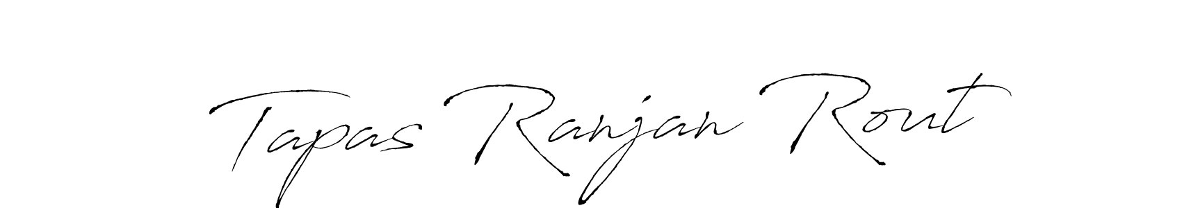 How to make Tapas Ranjan Rout name signature. Use Antro_Vectra style for creating short signs online. This is the latest handwritten sign. Tapas Ranjan Rout signature style 6 images and pictures png