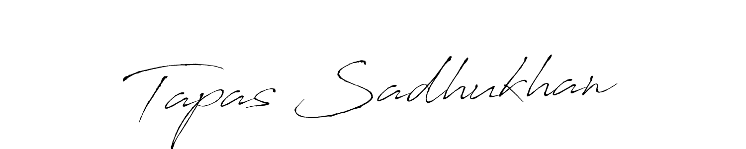 How to make Tapas Sadhukhan signature? Antro_Vectra is a professional autograph style. Create handwritten signature for Tapas Sadhukhan name. Tapas Sadhukhan signature style 6 images and pictures png