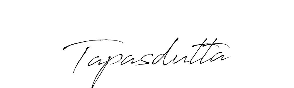 Make a beautiful signature design for name Tapasdutta. With this signature (Antro_Vectra) style, you can create a handwritten signature for free. Tapasdutta signature style 6 images and pictures png