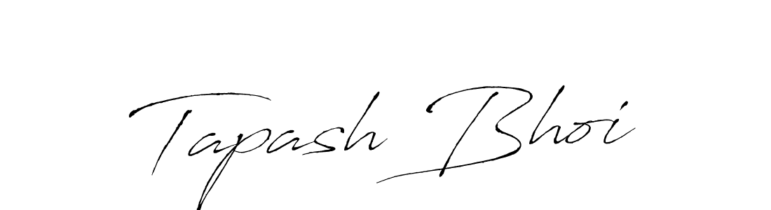 You should practise on your own different ways (Antro_Vectra) to write your name (Tapash Bhoi) in signature. don't let someone else do it for you. Tapash Bhoi signature style 6 images and pictures png