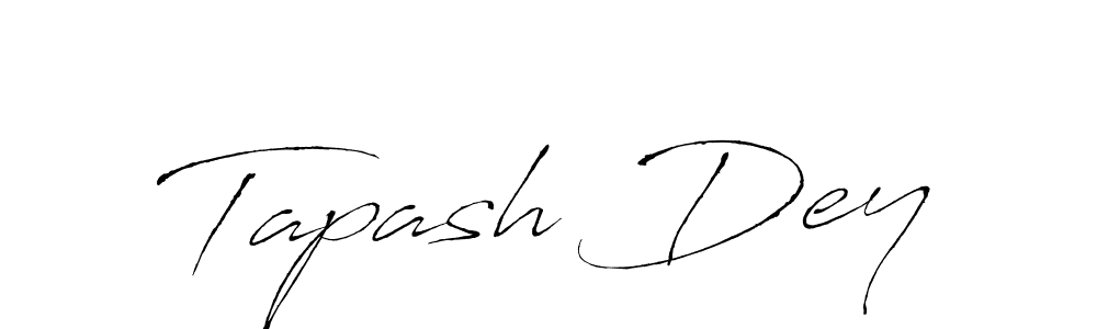 Use a signature maker to create a handwritten signature online. With this signature software, you can design (Antro_Vectra) your own signature for name Tapash Dey. Tapash Dey signature style 6 images and pictures png