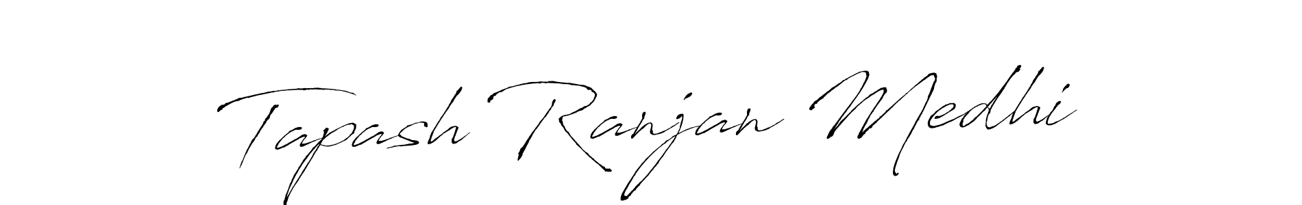 Similarly Antro_Vectra is the best handwritten signature design. Signature creator online .You can use it as an online autograph creator for name Tapash Ranjan Medhi. Tapash Ranjan Medhi signature style 6 images and pictures png