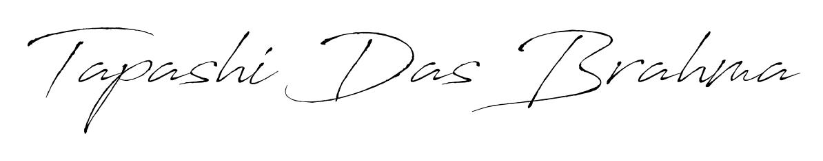 Create an unforgettable impression when signing with Tapashi Das Brahma name styled in Antro_Vectra typography. 100% free online generator. Tapashi Das Brahma signature style 6 images and pictures png
