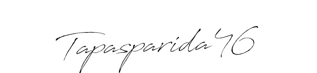 Create a beautiful signature design for name Tapasparida46. With this signature (Antro_Vectra) fonts, you can make a handwritten signature for free. Tapasparida46 signature style 6 images and pictures png