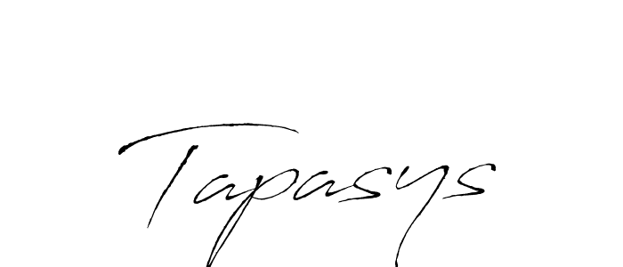 You should practise on your own different ways (Antro_Vectra) to write your name (Tapasys) in signature. don't let someone else do it for you. Tapasys signature style 6 images and pictures png