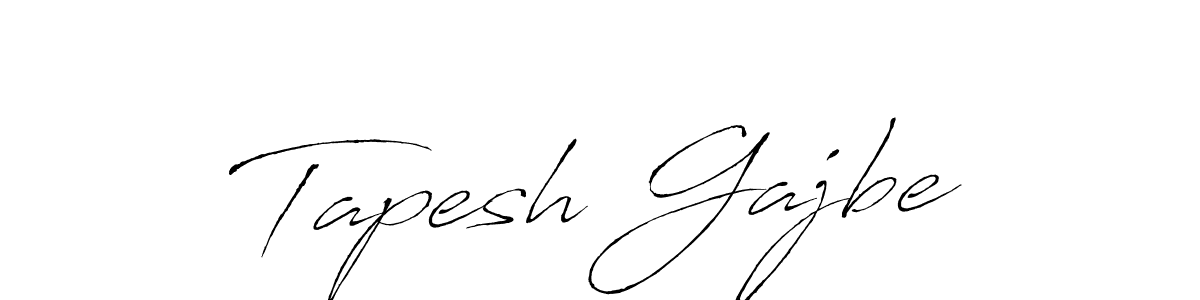How to make Tapesh Gajbe signature? Antro_Vectra is a professional autograph style. Create handwritten signature for Tapesh Gajbe name. Tapesh Gajbe signature style 6 images and pictures png
