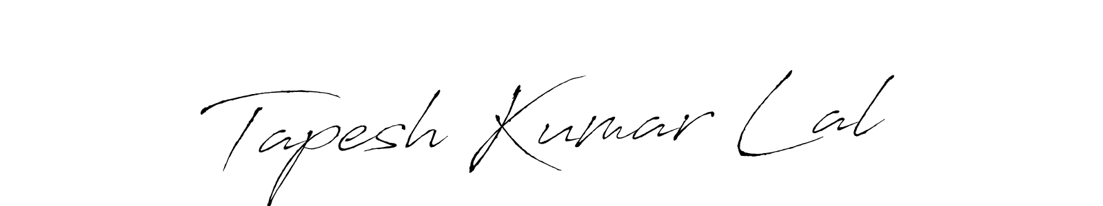 It looks lik you need a new signature style for name Tapesh Kumar Lal. Design unique handwritten (Antro_Vectra) signature with our free signature maker in just a few clicks. Tapesh Kumar Lal signature style 6 images and pictures png