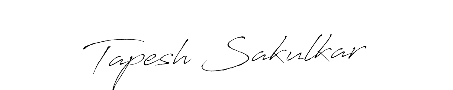 Use a signature maker to create a handwritten signature online. With this signature software, you can design (Antro_Vectra) your own signature for name Tapesh Sakulkar. Tapesh Sakulkar signature style 6 images and pictures png