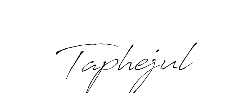 Taphejul stylish signature style. Best Handwritten Sign (Antro_Vectra) for my name. Handwritten Signature Collection Ideas for my name Taphejul. Taphejul signature style 6 images and pictures png