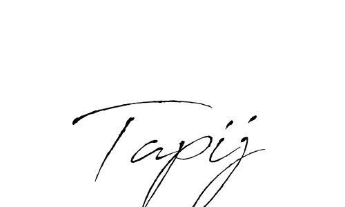 Once you've used our free online signature maker to create your best signature Antro_Vectra style, it's time to enjoy all of the benefits that Tapij name signing documents. Tapij signature style 6 images and pictures png