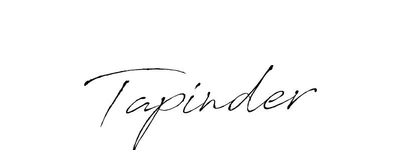 You should practise on your own different ways (Antro_Vectra) to write your name (Tapinder) in signature. don't let someone else do it for you. Tapinder signature style 6 images and pictures png