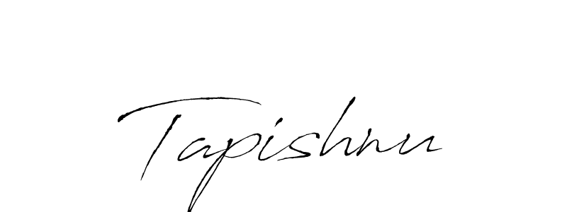 Antro_Vectra is a professional signature style that is perfect for those who want to add a touch of class to their signature. It is also a great choice for those who want to make their signature more unique. Get Tapishnu name to fancy signature for free. Tapishnu signature style 6 images and pictures png