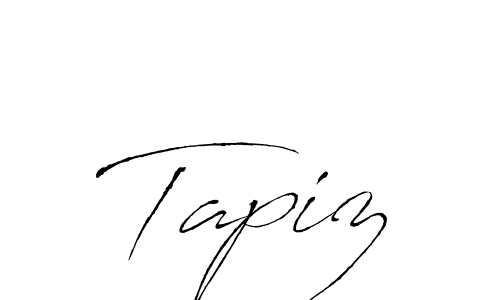 Here are the top 10 professional signature styles for the name Tapiz. These are the best autograph styles you can use for your name. Tapiz signature style 6 images and pictures png