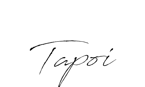 Here are the top 10 professional signature styles for the name Tapoi. These are the best autograph styles you can use for your name. Tapoi signature style 6 images and pictures png