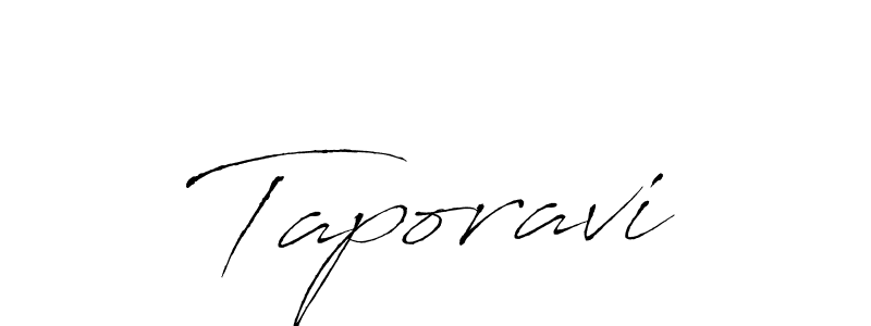 How to make Taporavi name signature. Use Antro_Vectra style for creating short signs online. This is the latest handwritten sign. Taporavi signature style 6 images and pictures png