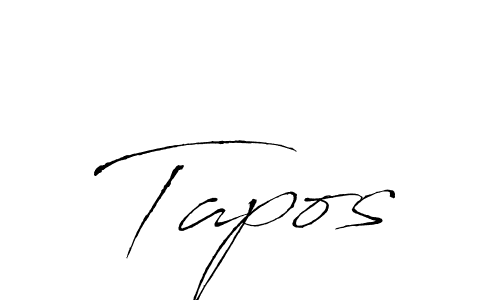 Make a beautiful signature design for name Tapos. Use this online signature maker to create a handwritten signature for free. Tapos signature style 6 images and pictures png
