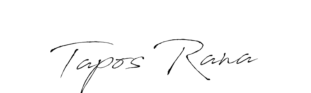 Create a beautiful signature design for name Tapos Rana. With this signature (Antro_Vectra) fonts, you can make a handwritten signature for free. Tapos Rana signature style 6 images and pictures png