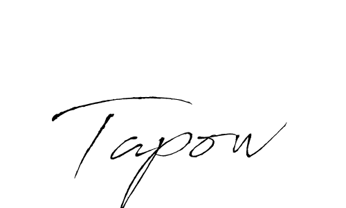 How to Draw Tapow signature style? Antro_Vectra is a latest design signature styles for name Tapow. Tapow signature style 6 images and pictures png