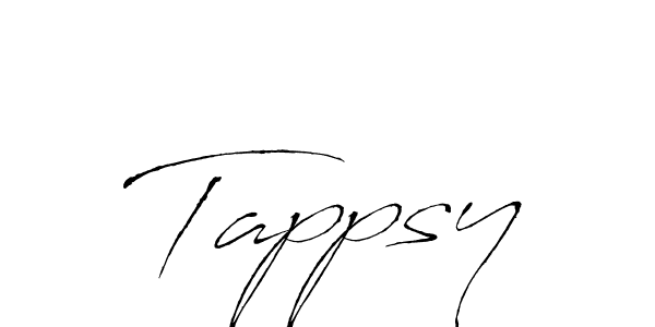 Create a beautiful signature design for name Tappsy. With this signature (Antro_Vectra) fonts, you can make a handwritten signature for free. Tappsy signature style 6 images and pictures png