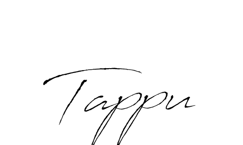 if you are searching for the best signature style for your name Tappu. so please give up your signature search. here we have designed multiple signature styles  using Antro_Vectra. Tappu signature style 6 images and pictures png