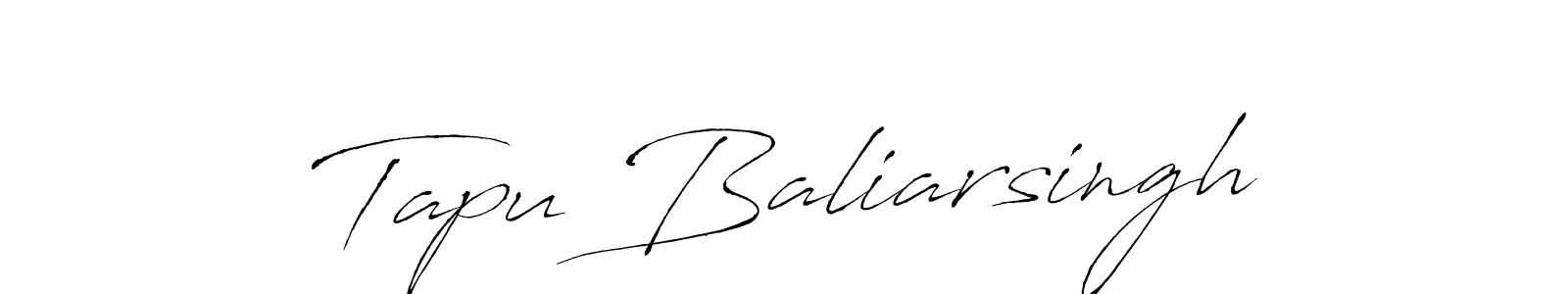 Make a beautiful signature design for name Tapu Baliarsingh. Use this online signature maker to create a handwritten signature for free. Tapu Baliarsingh signature style 6 images and pictures png