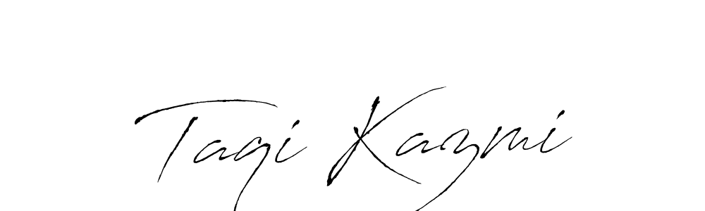 How to Draw Taqi Kazmi signature style? Antro_Vectra is a latest design signature styles for name Taqi Kazmi. Taqi Kazmi signature style 6 images and pictures png