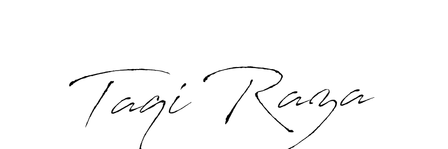 Use a signature maker to create a handwritten signature online. With this signature software, you can design (Antro_Vectra) your own signature for name Taqi Raza. Taqi Raza signature style 6 images and pictures png