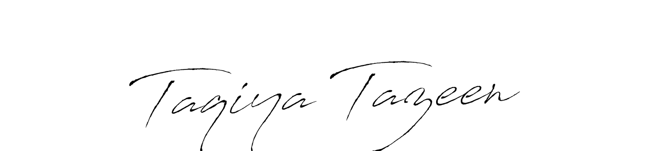 You should practise on your own different ways (Antro_Vectra) to write your name (Taqiya Tazeen) in signature. don't let someone else do it for you. Taqiya Tazeen signature style 6 images and pictures png