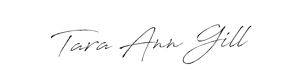 Create a beautiful signature design for name Tara Ann Gill. With this signature (Antro_Vectra) fonts, you can make a handwritten signature for free. Tara Ann Gill signature style 6 images and pictures png