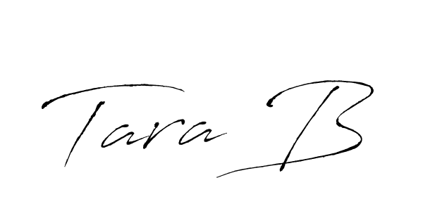 Tara B stylish signature style. Best Handwritten Sign (Antro_Vectra) for my name. Handwritten Signature Collection Ideas for my name Tara B. Tara B signature style 6 images and pictures png