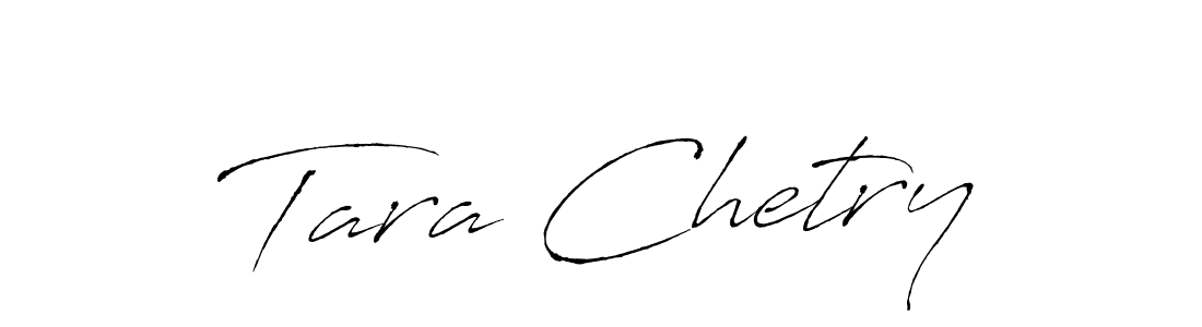 Make a beautiful signature design for name Tara Chetry. With this signature (Antro_Vectra) style, you can create a handwritten signature for free. Tara Chetry signature style 6 images and pictures png