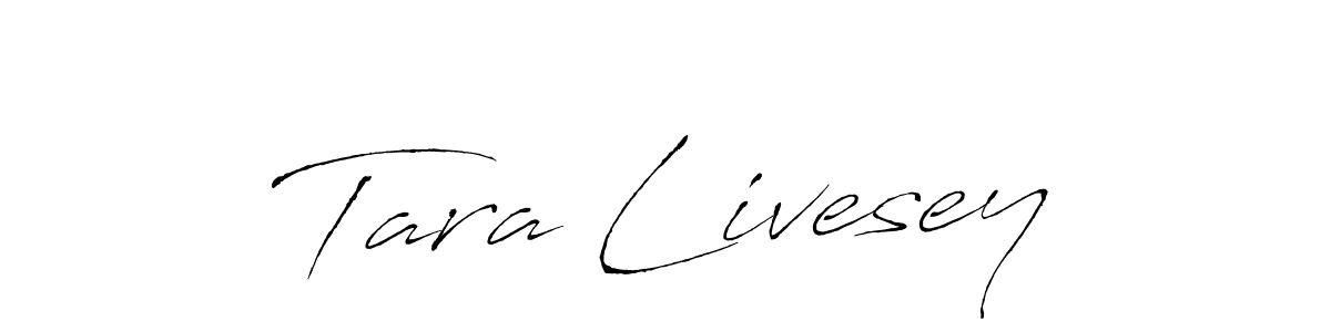 Make a beautiful signature design for name Tara Livesey. With this signature (Antro_Vectra) style, you can create a handwritten signature for free. Tara Livesey signature style 6 images and pictures png