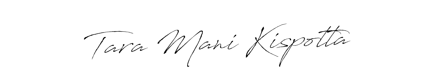 You can use this online signature creator to create a handwritten signature for the name Tara Mani Kispotta. This is the best online autograph maker. Tara Mani Kispotta signature style 6 images and pictures png