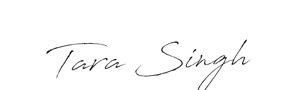 Design your own signature with our free online signature maker. With this signature software, you can create a handwritten (Antro_Vectra) signature for name Tara Singh. Tara Singh signature style 6 images and pictures png