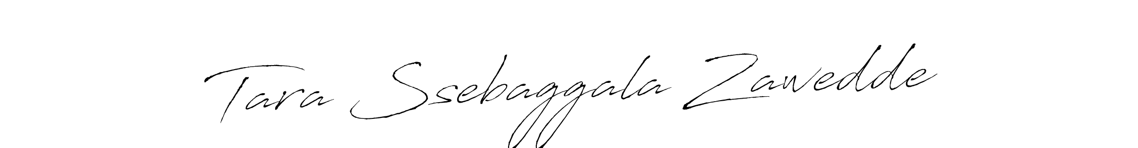 Also we have Tara Ssebaggala Zawedde name is the best signature style. Create professional handwritten signature collection using Antro_Vectra autograph style. Tara Ssebaggala Zawedde signature style 6 images and pictures png
