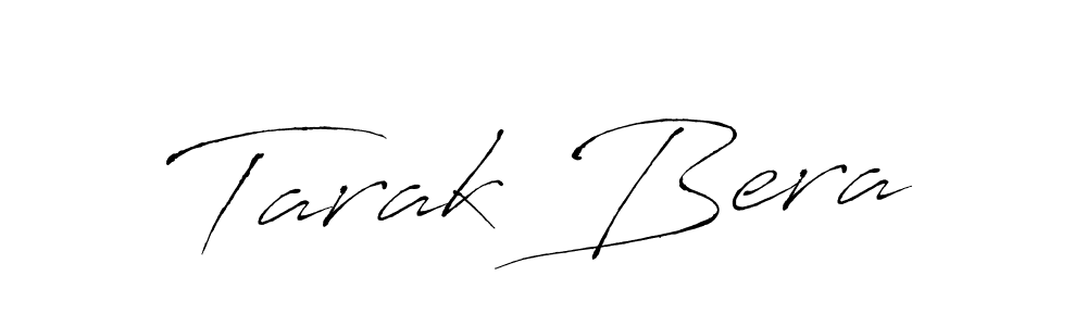 Make a beautiful signature design for name Tarak Bera. With this signature (Antro_Vectra) style, you can create a handwritten signature for free. Tarak Bera signature style 6 images and pictures png