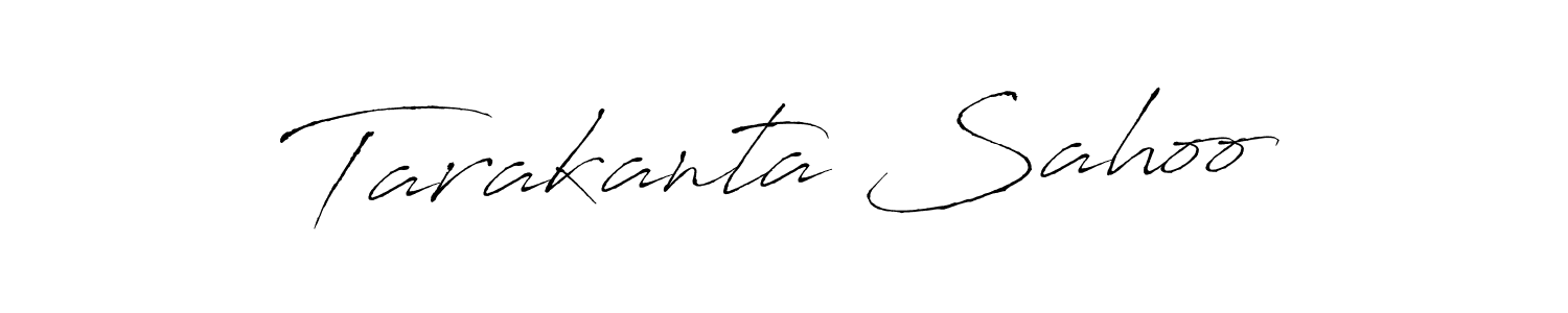 Antro_Vectra is a professional signature style that is perfect for those who want to add a touch of class to their signature. It is also a great choice for those who want to make their signature more unique. Get Tarakanta Sahoo name to fancy signature for free. Tarakanta Sahoo signature style 6 images and pictures png