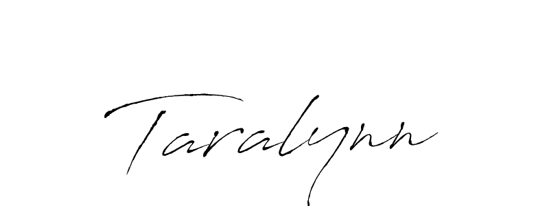 Use a signature maker to create a handwritten signature online. With this signature software, you can design (Antro_Vectra) your own signature for name Taralynn. Taralynn signature style 6 images and pictures png