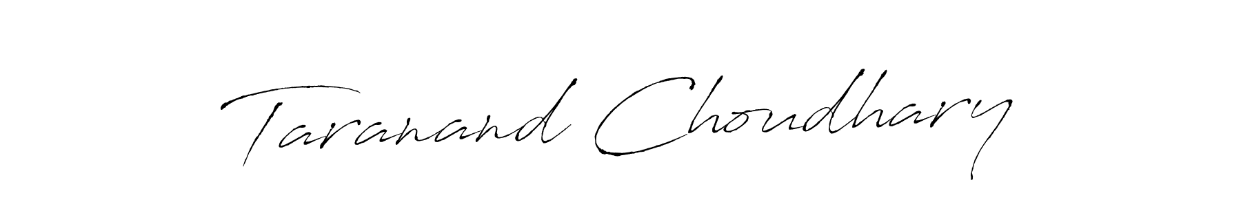 How to make Taranand Choudhary name signature. Use Antro_Vectra style for creating short signs online. This is the latest handwritten sign. Taranand Choudhary signature style 6 images and pictures png